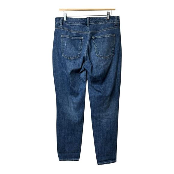 Talbots Women's Straight Leg Boyfriend Jeans Size 8 Flawless Fit Denim - Picture 2 of 7